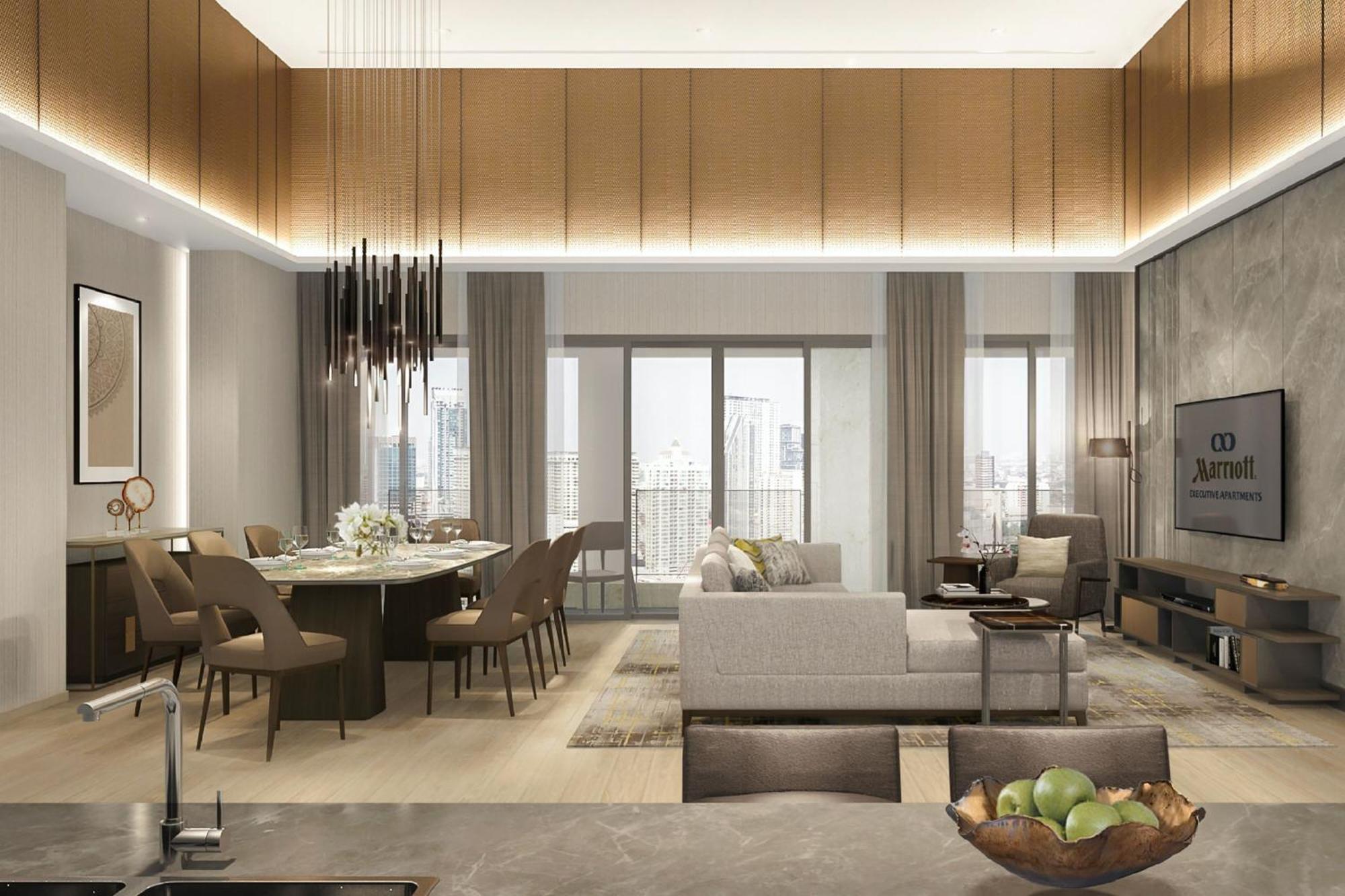 Marriott Executive Apartments, Bangkok Townhall Sukhumvit 외부 사진